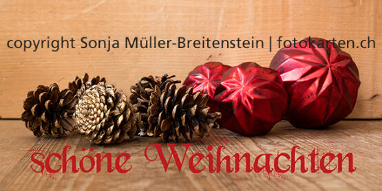 Weihnachten rot